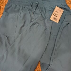 Women's Blue/Green Scrub Joggers